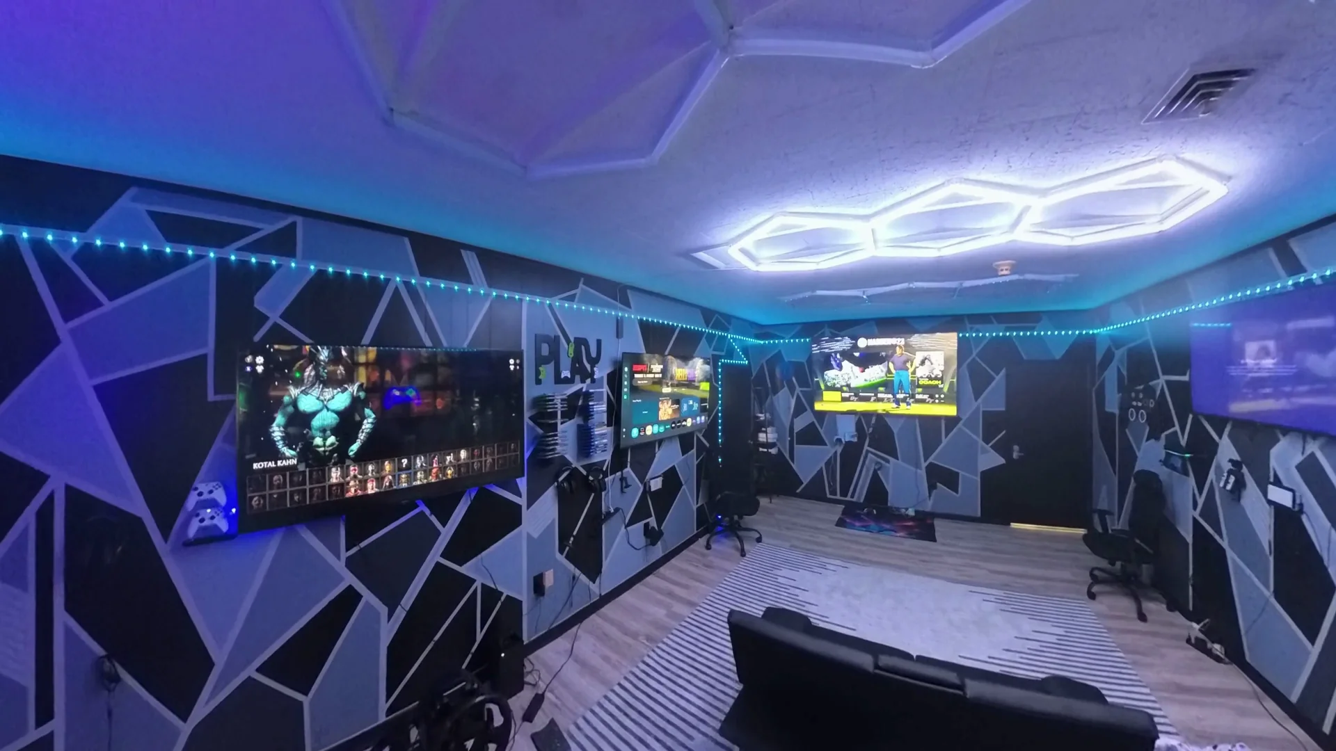 The Gaming Room at The Family Hub Landing Zone