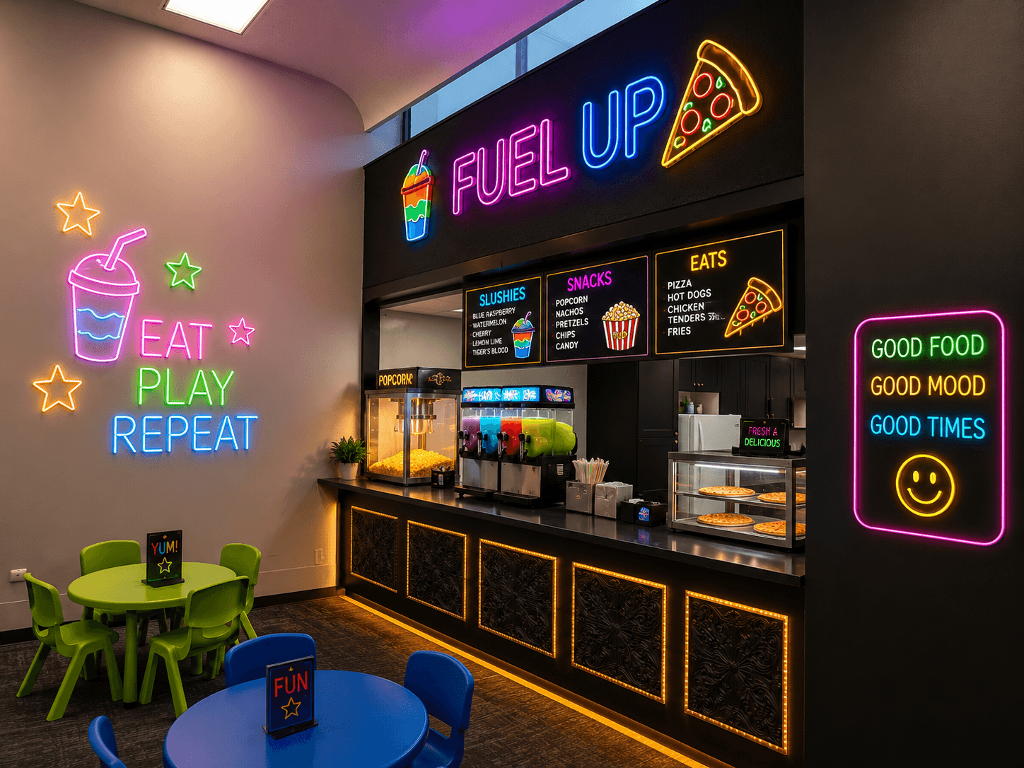 Fuel Up concessions counter