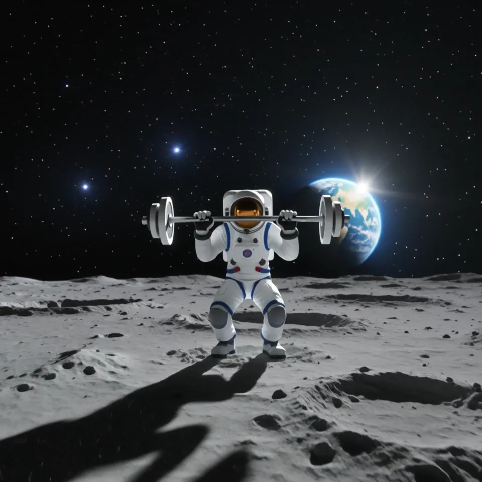 Zero Gravity Fitness hero film, frame 61